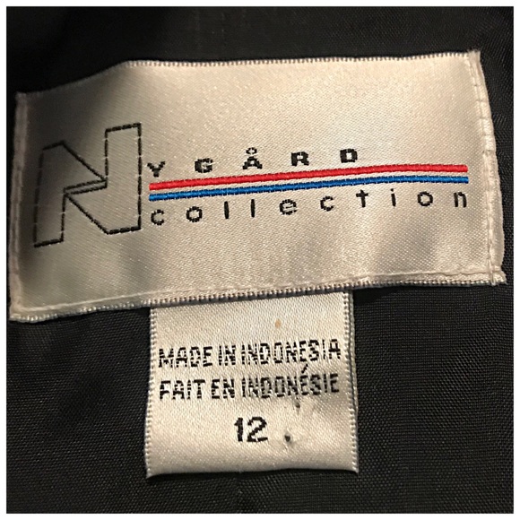 Nygard, Colored Striped Pure Wool Blazer/Jacket - Picture 8 of 11